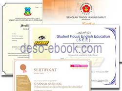 Template Sertifikat